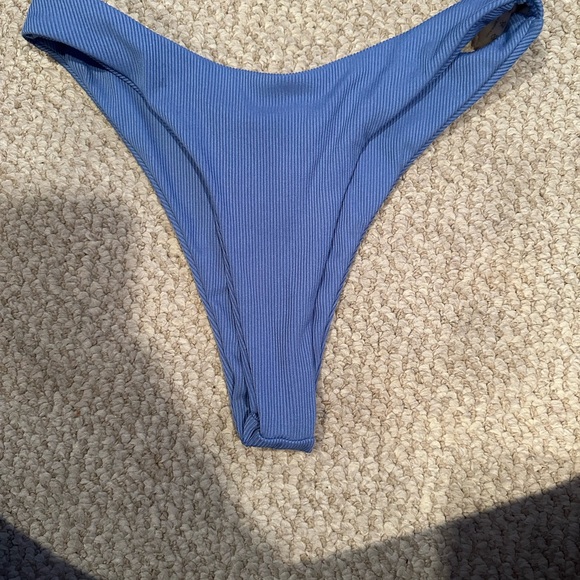 Blue Ruffle Bikini Set - Picture 2 of 2